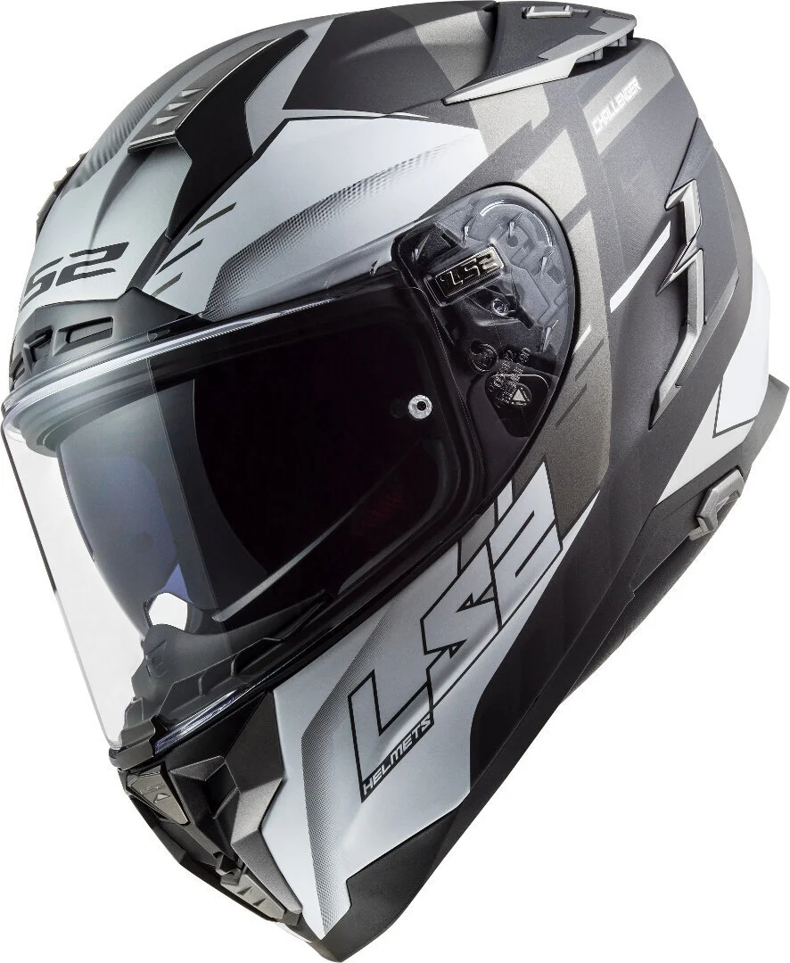 LS2 FF327 CHALLENGER ALLERT M. TITAN.SILVER - Image 3