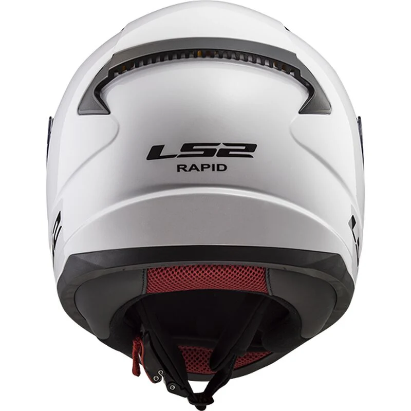 LS2 FF353 RAPID SINGLE MONO GLOSS WHITE - Image 7