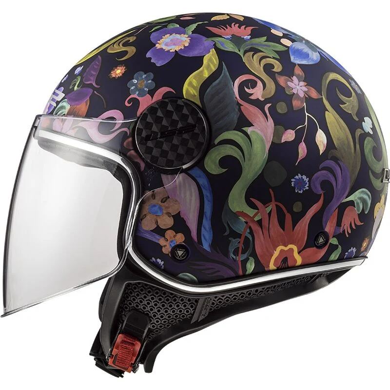 LS2 OF558 SPHERE LUX BLOOM BLUE PINK - Image 2