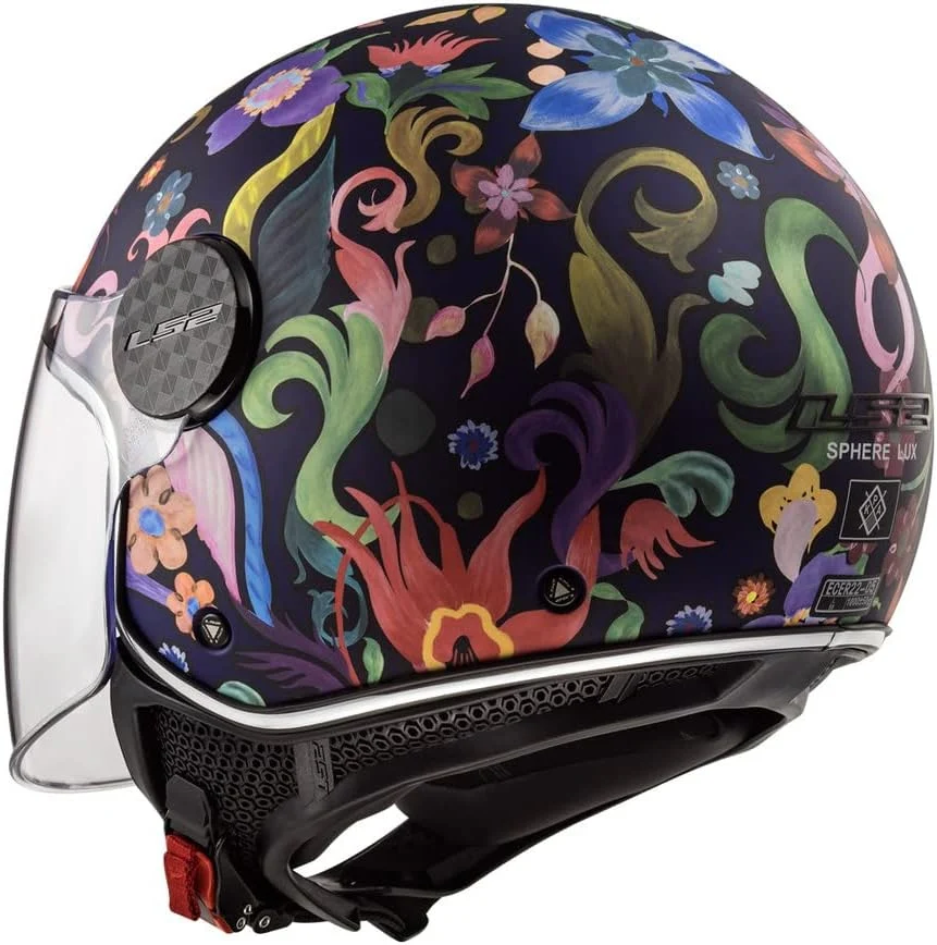 LS2 OF558 SPHERE LUX BLOOM BLUE PINK - Image 6