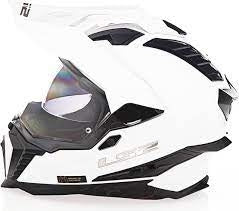 LS2 MX701 EXPLORER SOLID WHITE - Image 3