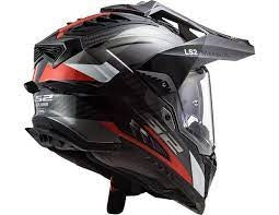 LS2 MX701 C EXPLORER FRONTIER G.TITANIUM RED - Image 5