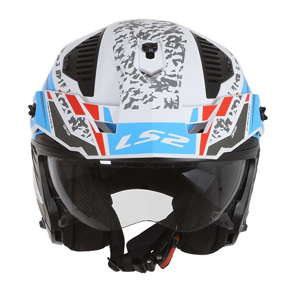 LS2 OF606 DRIFTER DEVOR M.WHITE BLUE-06 - Image 6