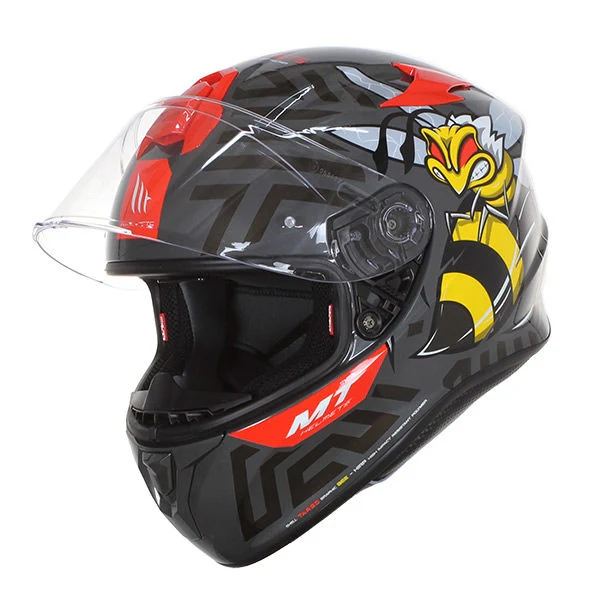 MT- CASCO FF106 TARGO BEE B5 RJ FLUOR BRILLO - Image 2