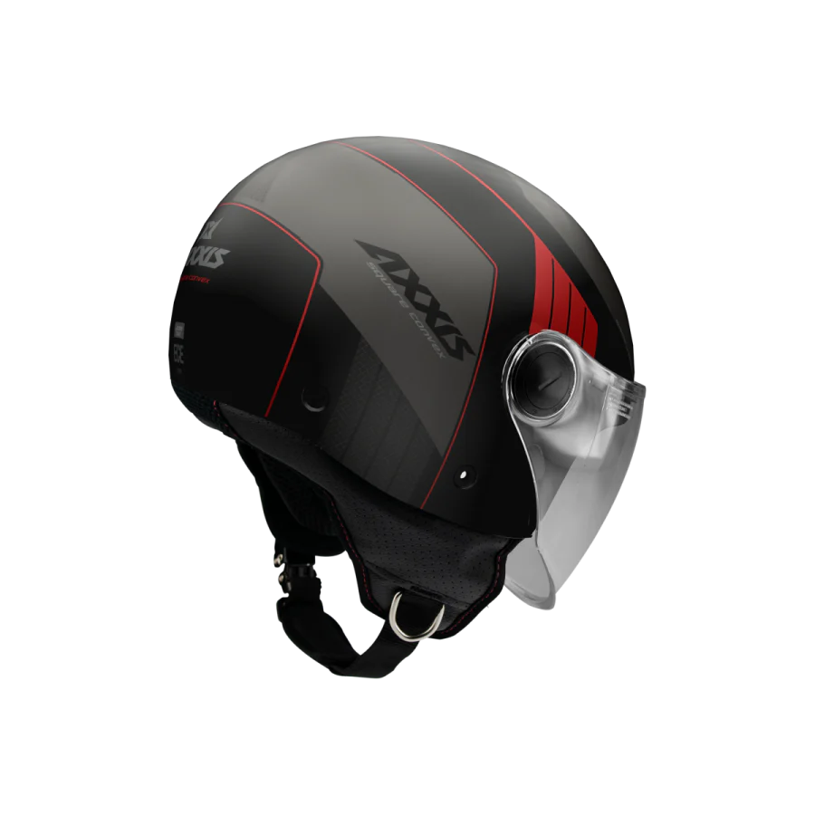 AXXIS-CASCO  SQUARE CONVEX B5 ROJO BRILLO - Image 4