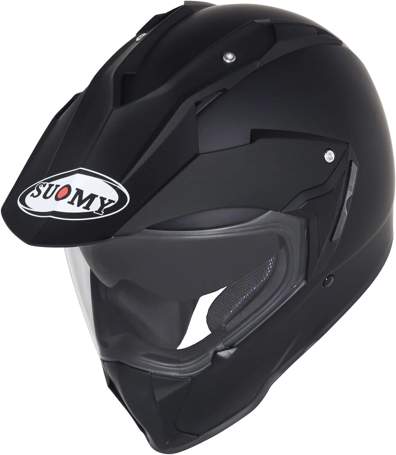 SUOMY-CASCOS MX TOURER PLAIN MATT BLACK - Image 4