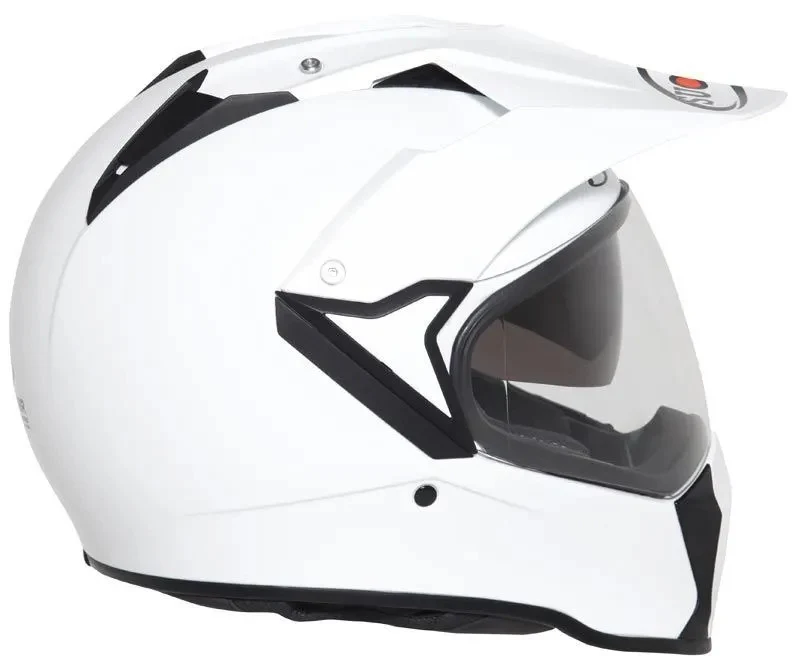 SUOMY-CASCOS MX TOURER PLAIN WHITE - Image 4