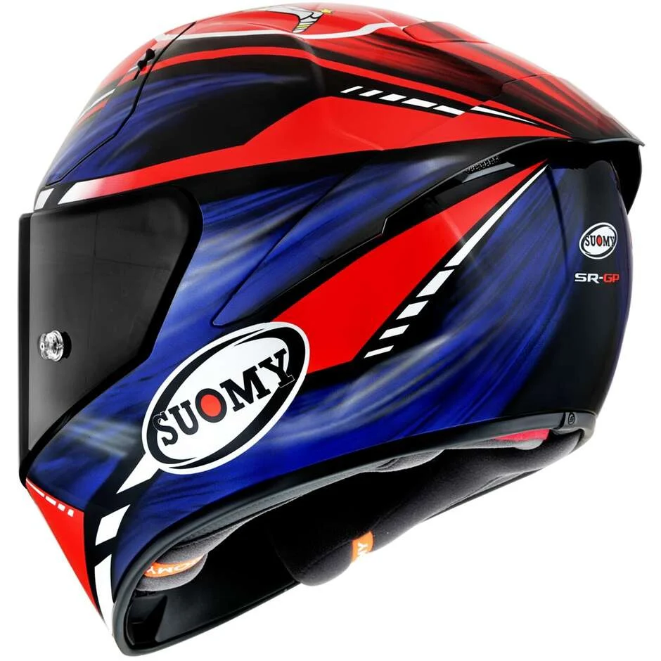 SUOMY-CASCOS SR-GP ON BOARD BLUE/RED FLUO - Image 3