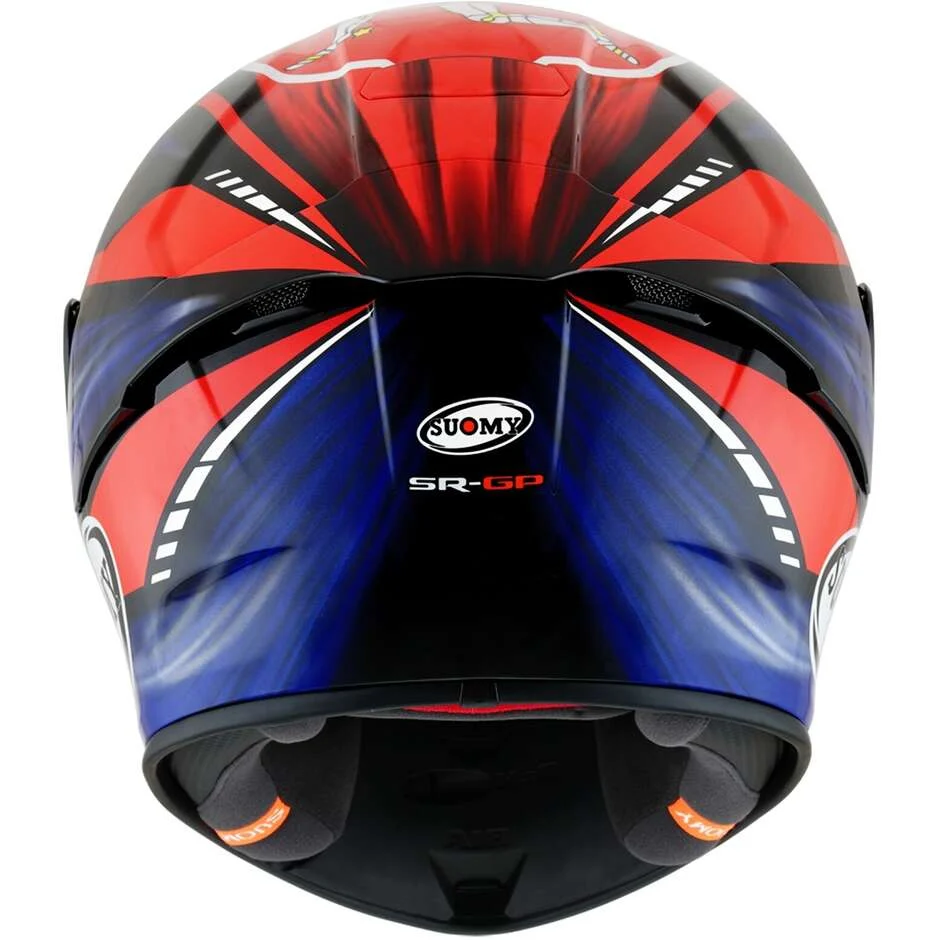 SUOMY-CASCOS SR-GP ON BOARD BLUE/RED FLUO - Image 4