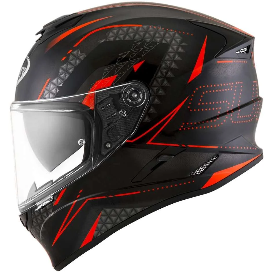 SUOMY-CASCOS STELLAR SHADE BLACK/RED - Image 4