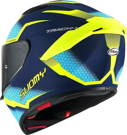 SUOMY-CASCOS TRACK-1 REACTION MATT BLUE/YELLOW - Image 2