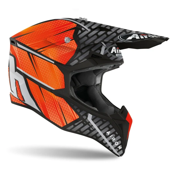 AIROH - CASCOS WRAAP IDOL ORANGE MATT - Image 2