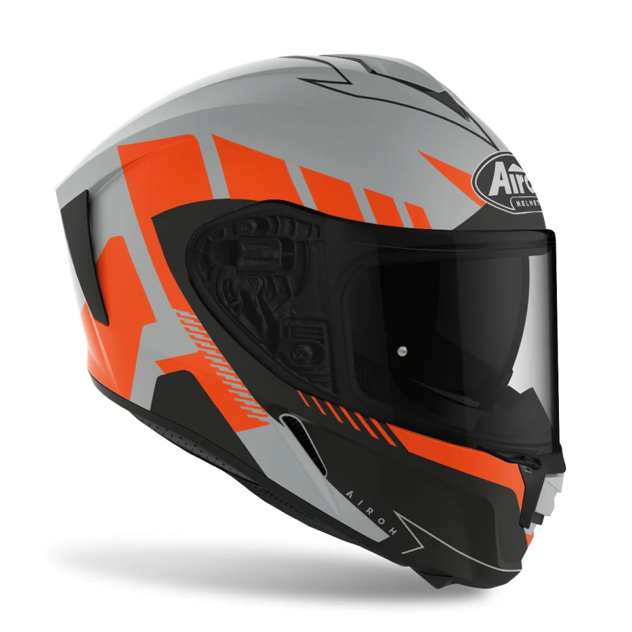 AIROH - CASCOS SPARK RISE ORANGE MATT - Image 2