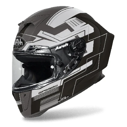 AIROH - CASCOS GP550 S CHALLENGE BLACK MATT