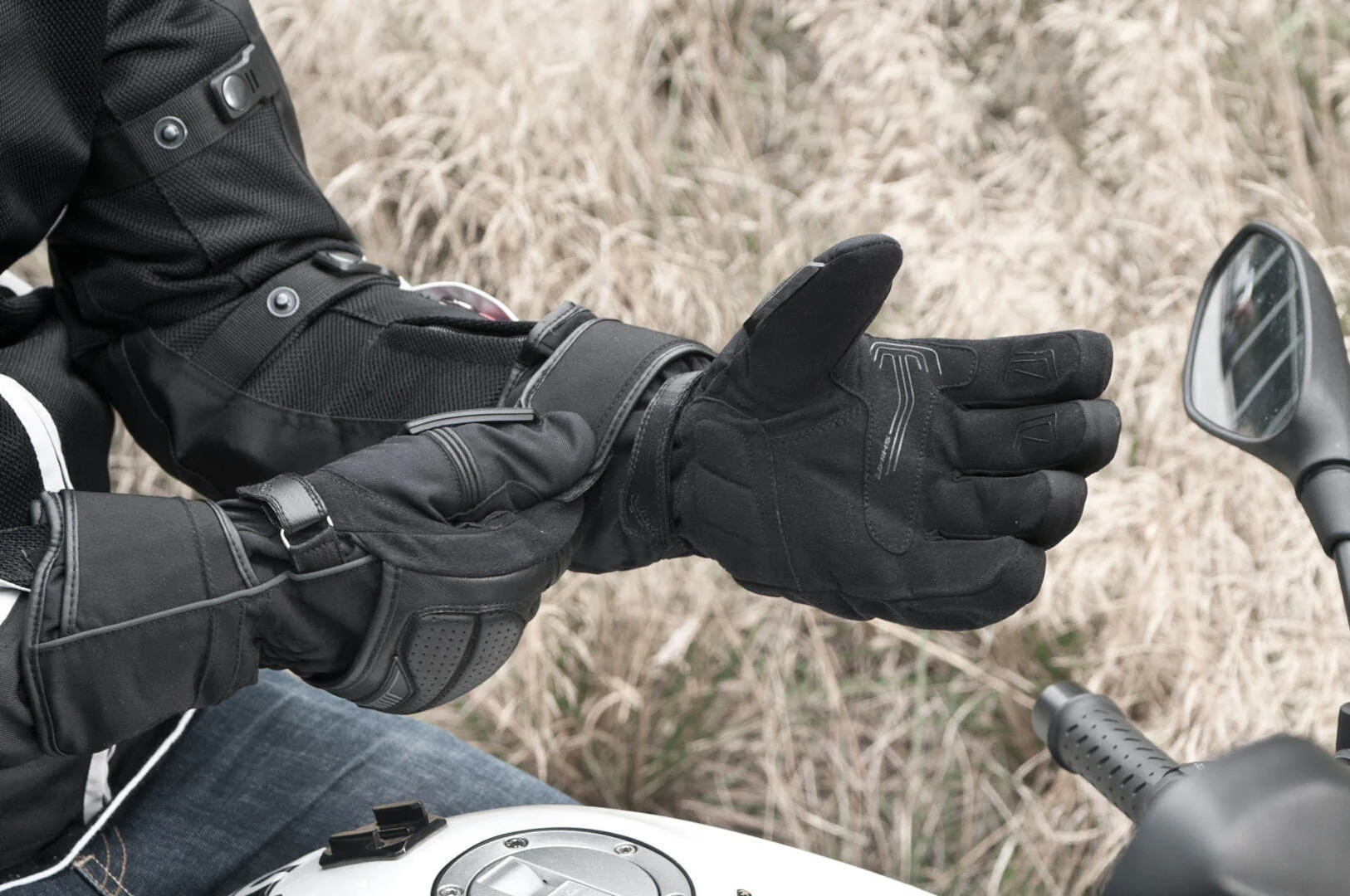 SHIMA D-TOUR WP GLOVE BLACK - Image 5