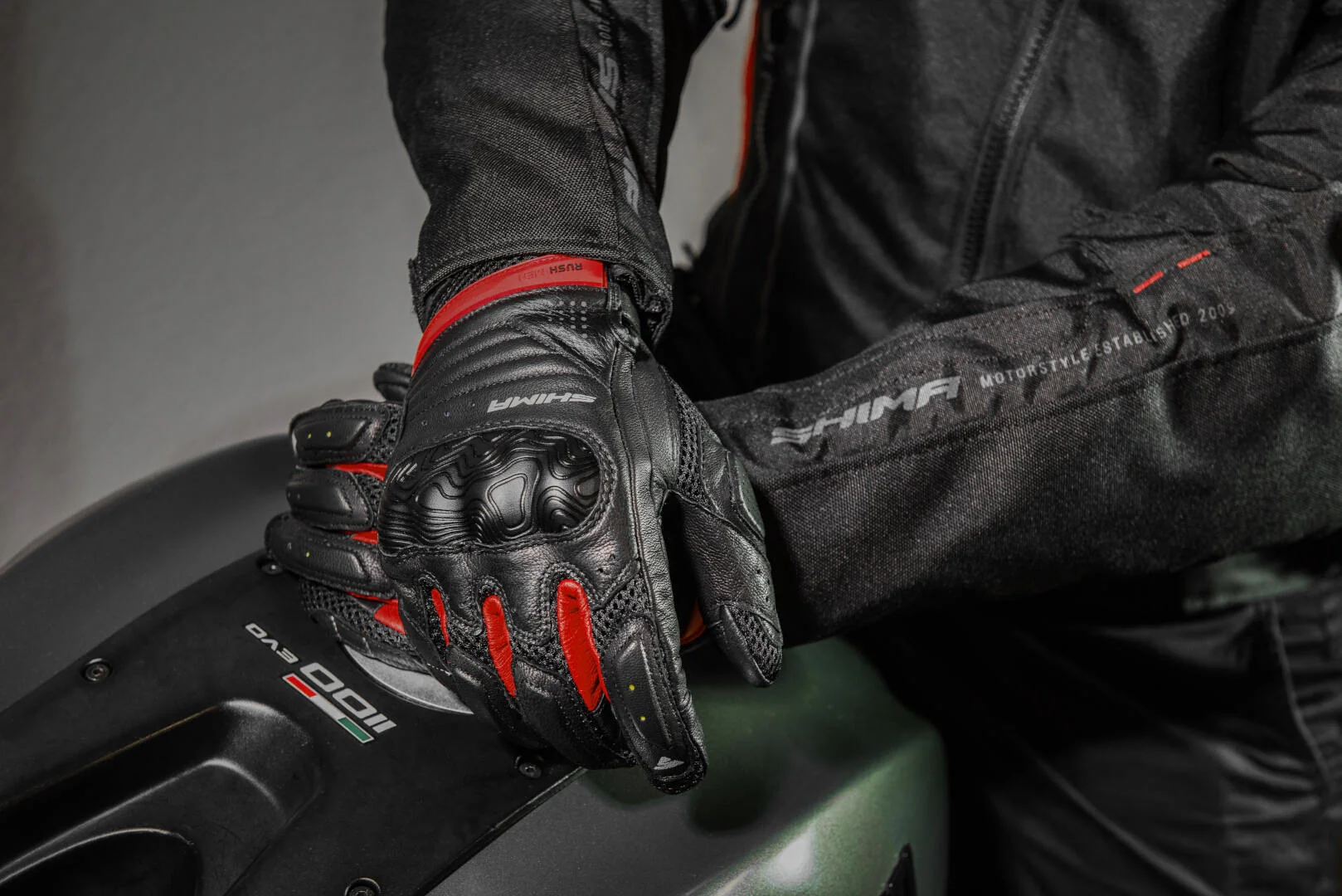 SHIMA RUSH MEN GUANTES RED - Image 7
