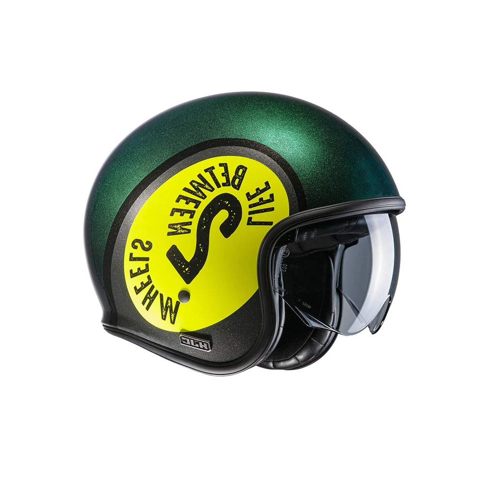 HJC V30 Harvey MC234H Casco abierto estilo retro clásico para motocicleta - Image 2