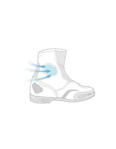 BELA FASTER 2.0 BOTAS DE MOTO NEGRO AMARILLO FLOUR - Image 6
