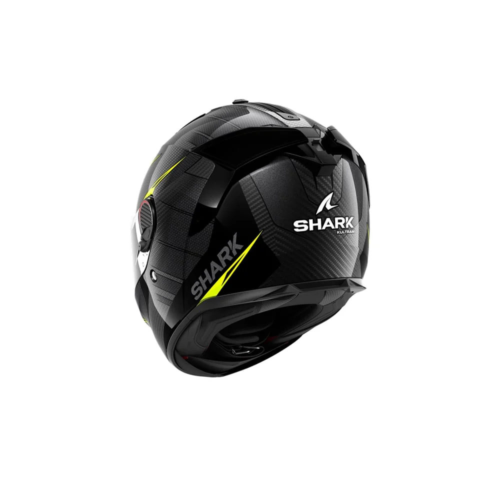 SHARK SPARTAN GT PRO KULTRAM Casco Integral Carbono Negro Amarillo - Image 3