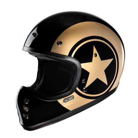 HJC V60 NYX MC9 Casco Integral De Motocicleta De Estilo Clásico - Image 3
