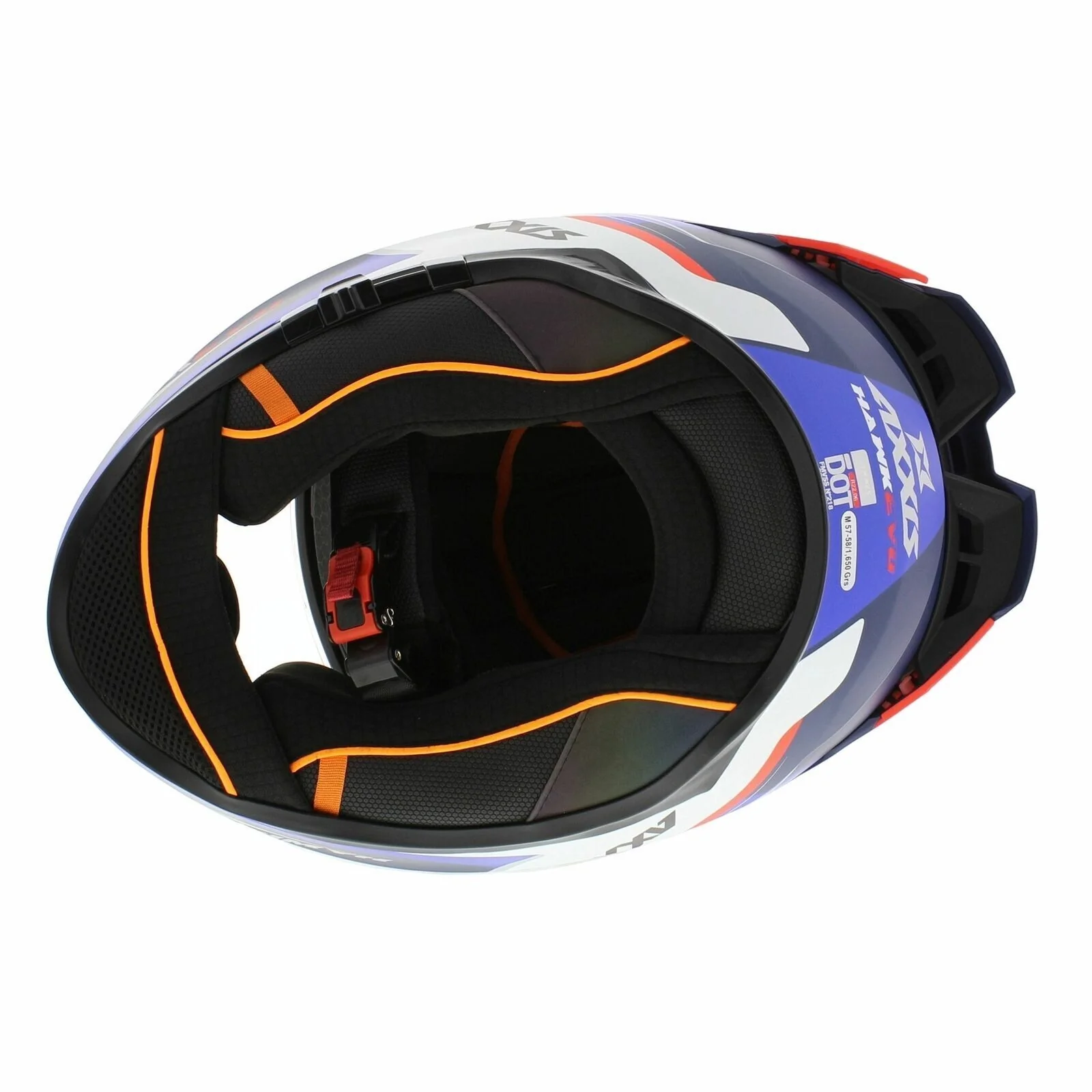 AXXIS - Casco Integral Hawk SV EVO Daytona C7 Matt Blue - Image 3