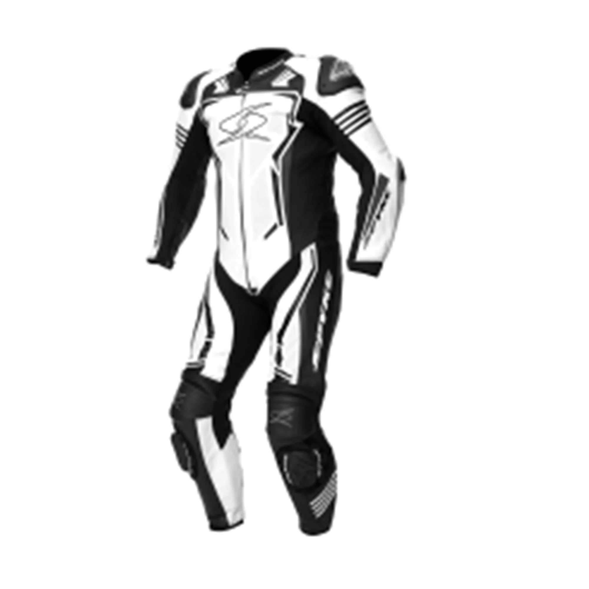 SPYKE - ASSEN RACE 2.0 1PC SUIT WHT/BLK