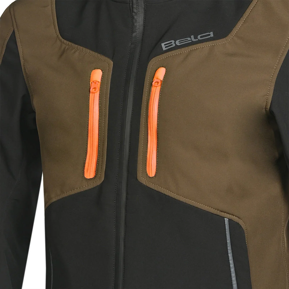 BELA - Sudaera Fire Fly Man Negro Olive Green Naranja - Image 5
