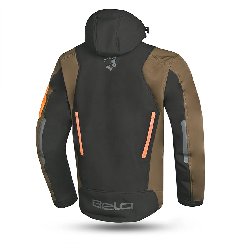 BELA - Sudaera Fire Fly Man Negro Olive Green Naranja - Image 7