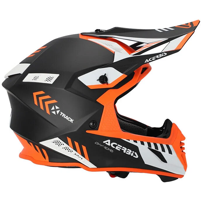 ACERBIS - CASCO X-TRACK MIPS 2206 NERO/ARANCIO FLUO - Image 2