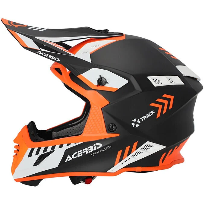 ACERBIS - CASCO X-TRACK MIPS 2206 NERO/ARANCIO FLUO - Image 3
