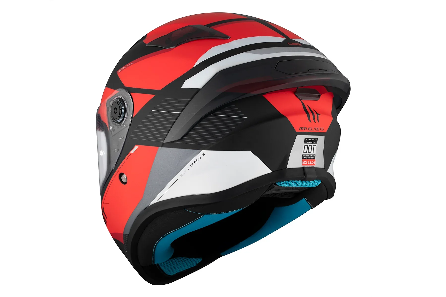 MT Targo S Kay B5 Matt Cascos de moto deportivos de turismo - Image 8