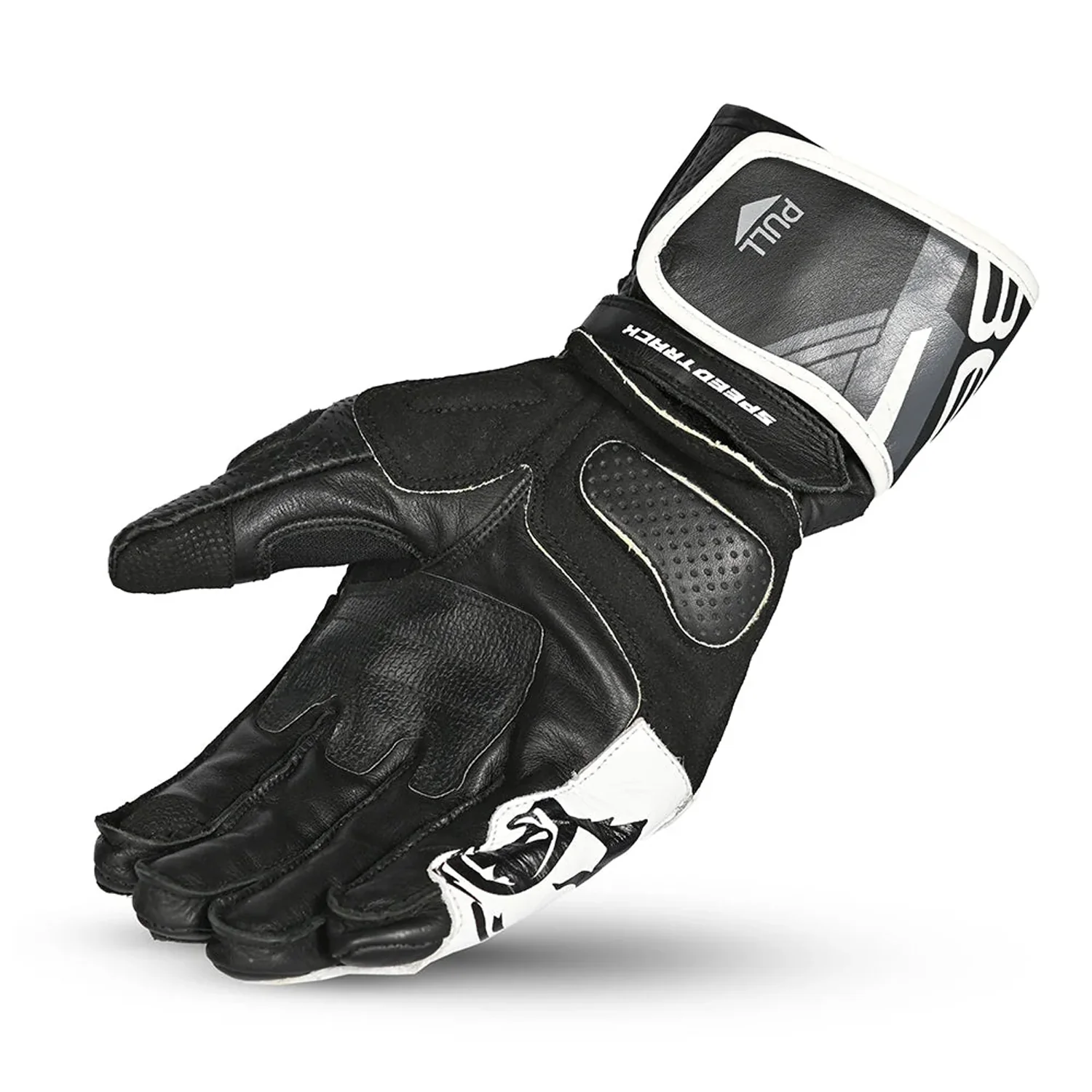 BELA Guantes Lemox Racing Man Negro/Blanco - Image 3
