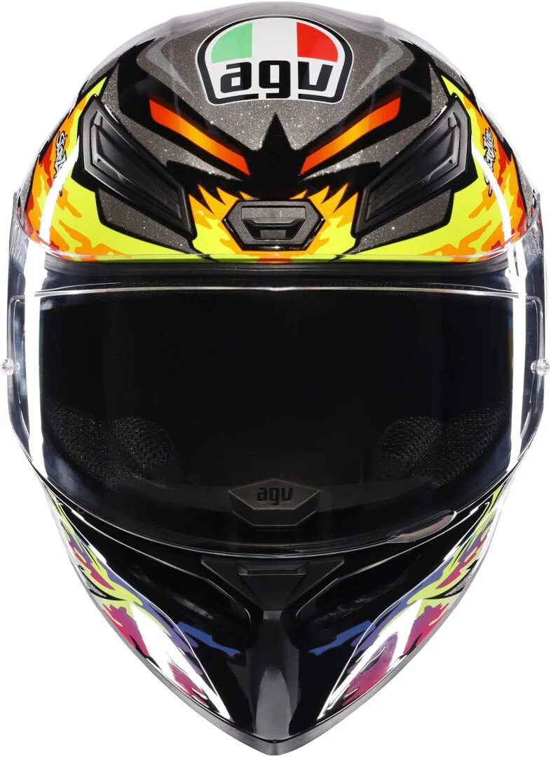 AGV CASCO K1 S BEZZECCHI 2023 AMARI/NEG/MORADO - Image 4