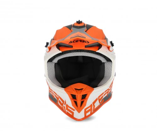 ACERBIS CASCO LINEAR 2206 NARANJA BLANCO - Image 3