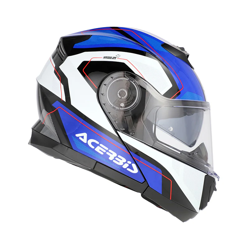 ACERBIS CASCO MODULAR SEREL 22.06 AZUL BLANCO - Image 3