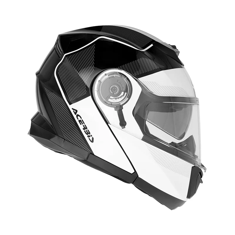 ACERBIS CASCO MODULAR SEREL 22.06 NEGRO BLANCO - Image 3