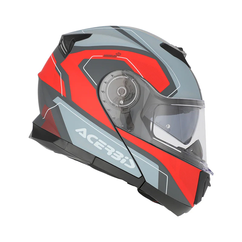 ACERBIS CASCO MODULAR SEREL 22.06 GRIS ROJO - Image 3