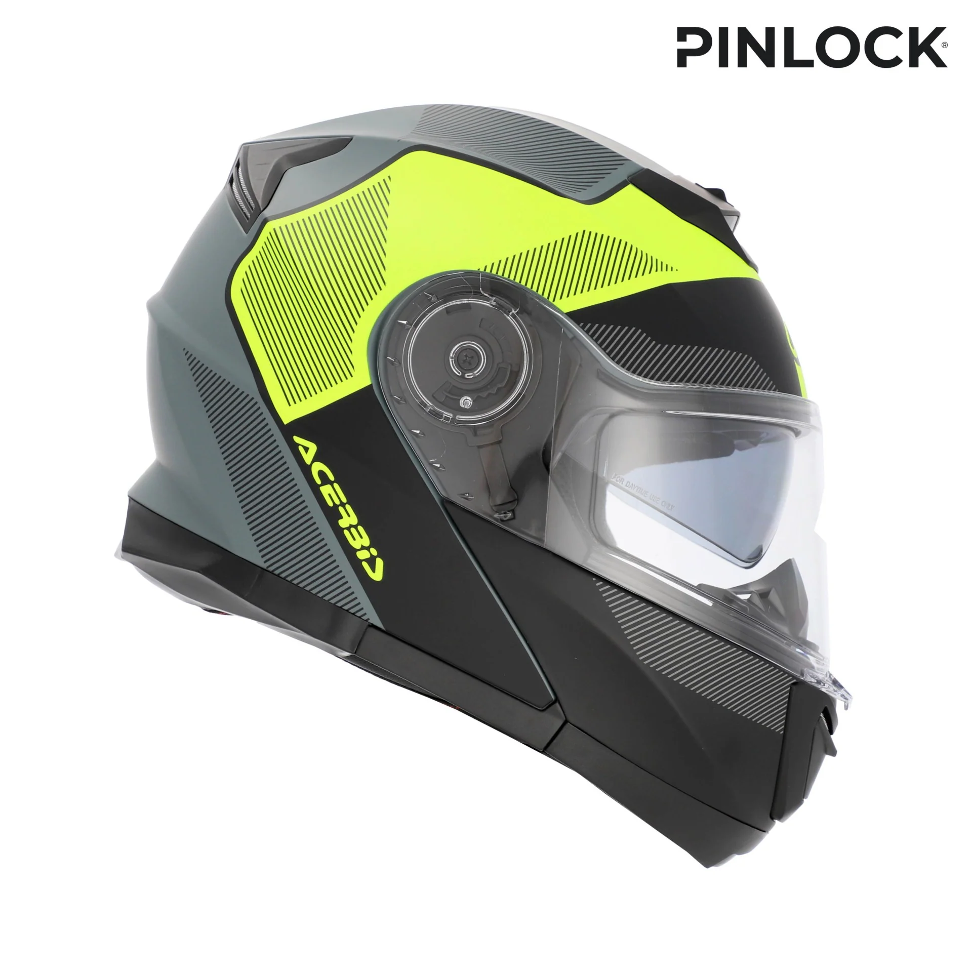 ACERBIS CASCO SEREL 22.06 NEGRO AMARILLO FLOU - Image 4
