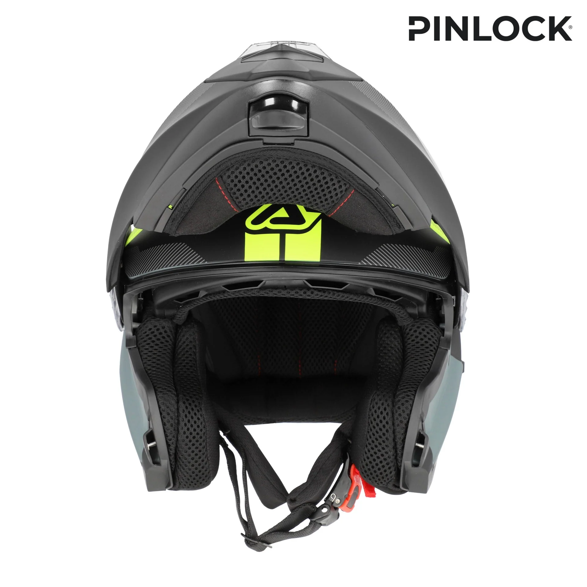 ACERBIS CASCO SEREL 22.06 NEGRO AMARILLO FLOU - Image 8