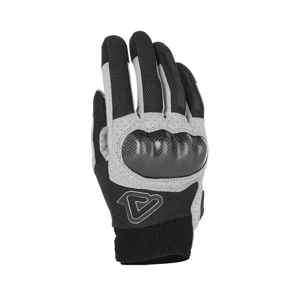 ACERBIS RAMSEY VENTED PRO GUANTES DE MOTO GRIS CLARO - Image 3