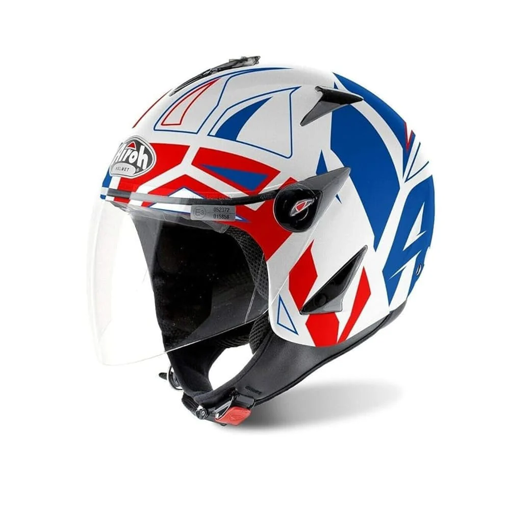 AIROH JT CONVERT Abierto Para Scooter Casco Blanco Brillo - Image 2