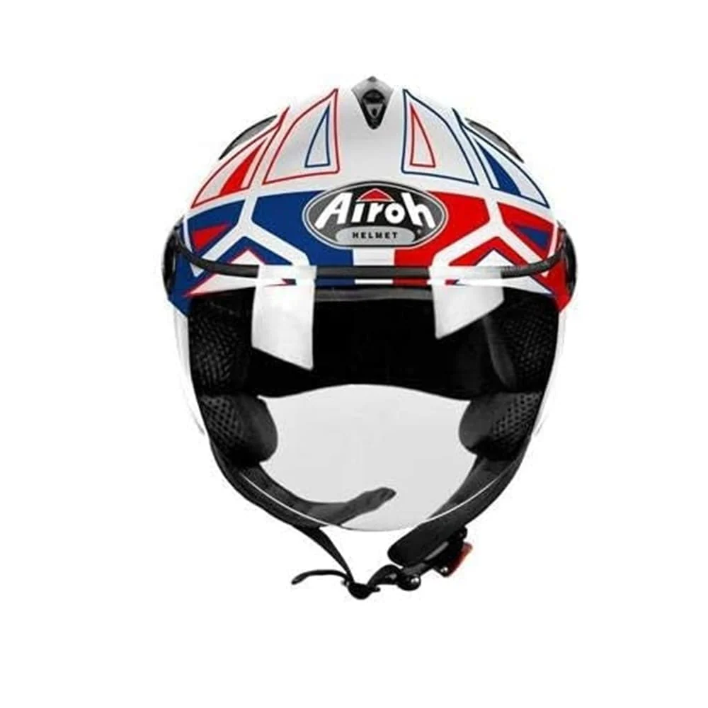 AIROH JT CONVERT Abierto Para Scooter Casco Blanco Brillo - Image 3
