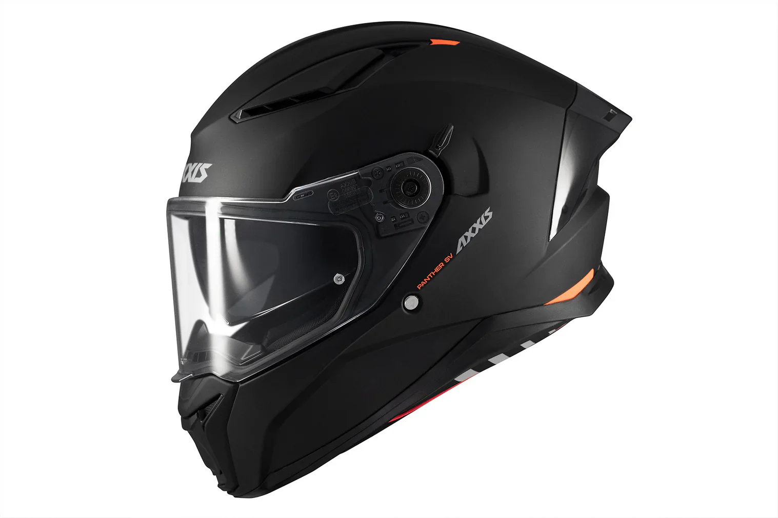AXXIS FF130SV PANTHER SV SOLID A1 CASCO DE MOTO NEGRO BRILLO