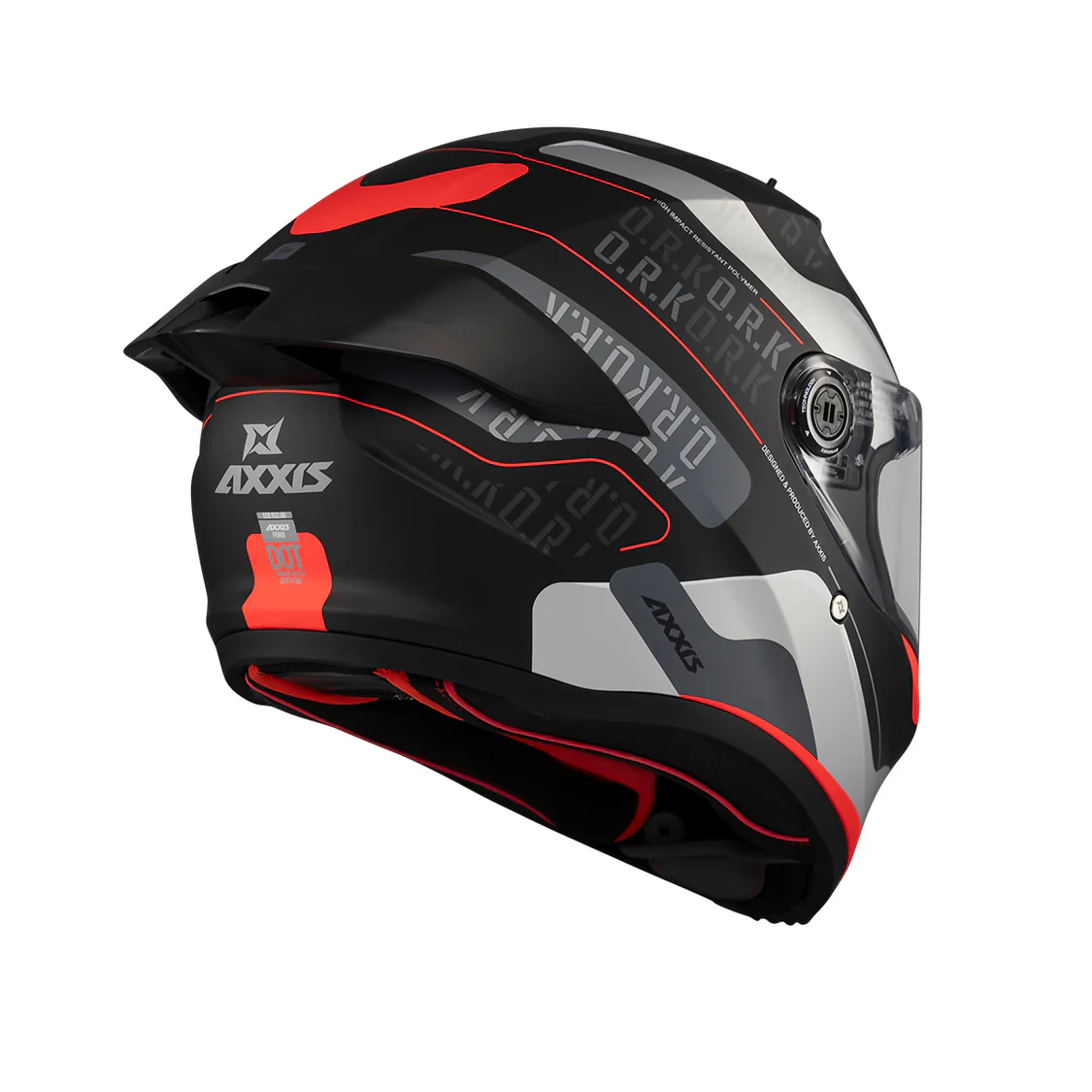 AXXIS FF132 FENIX ORK B5 CASCO DE MOTO MATE - Image 4