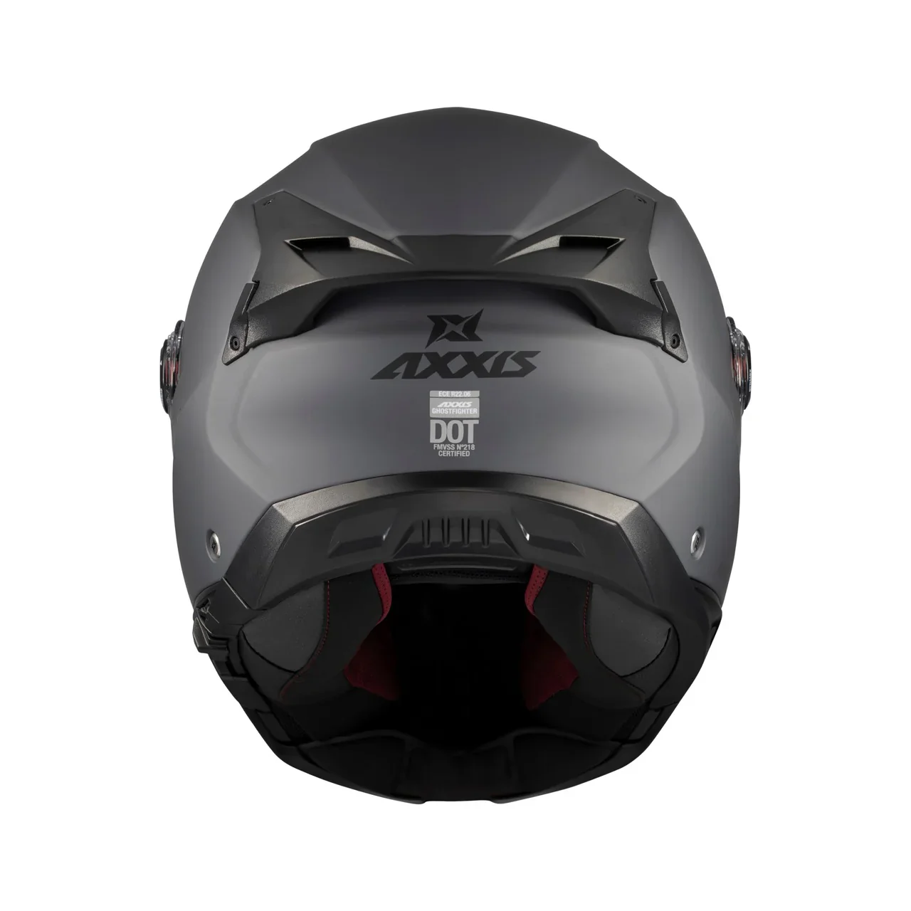 AXXIS FU409SV GHOSTFIGHTER SV SOLIDO A12 CASCO DE MOTO MATE - Image 5