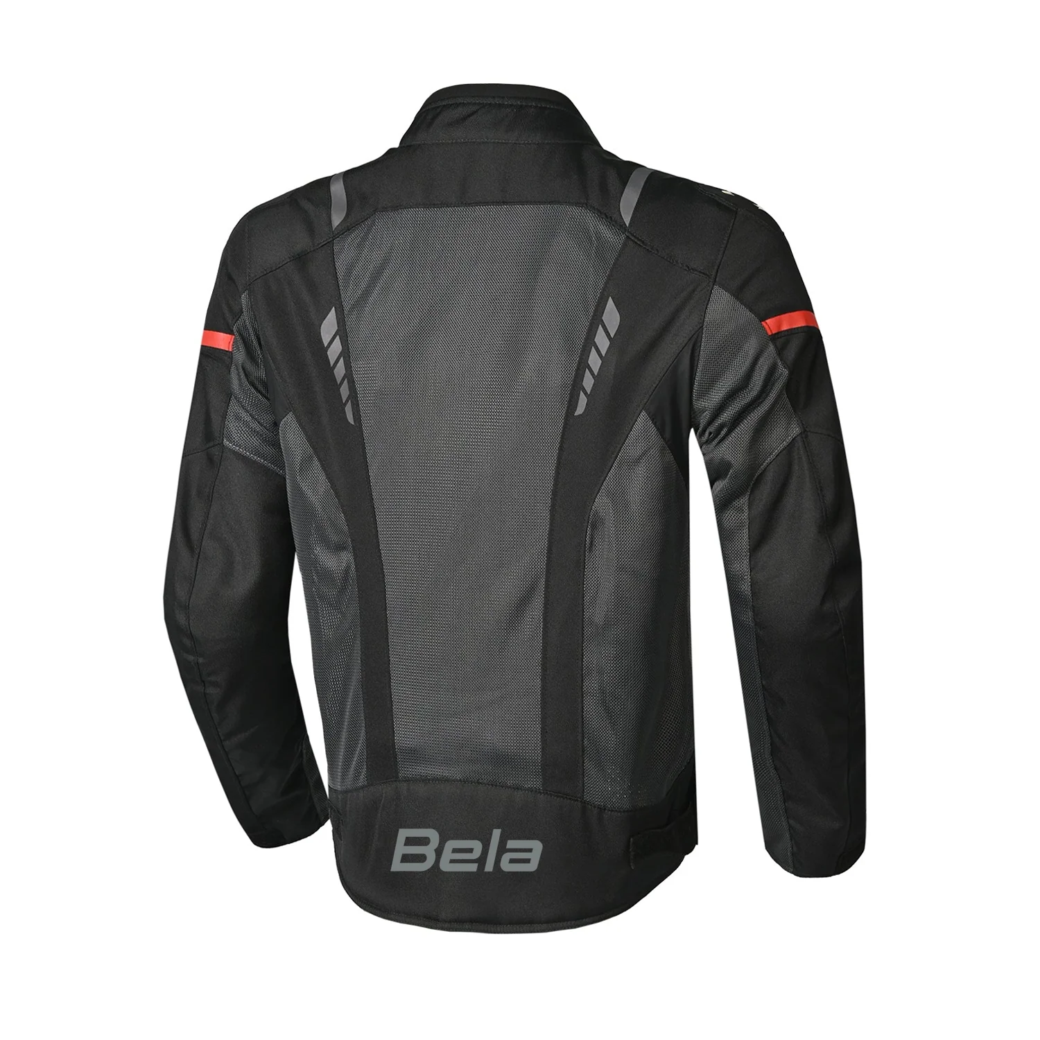 BELA ARTREX CHAQUETA DE MOTO DE HOMBERE TEXTIL NEGRO GRIS ROJO - Image 3