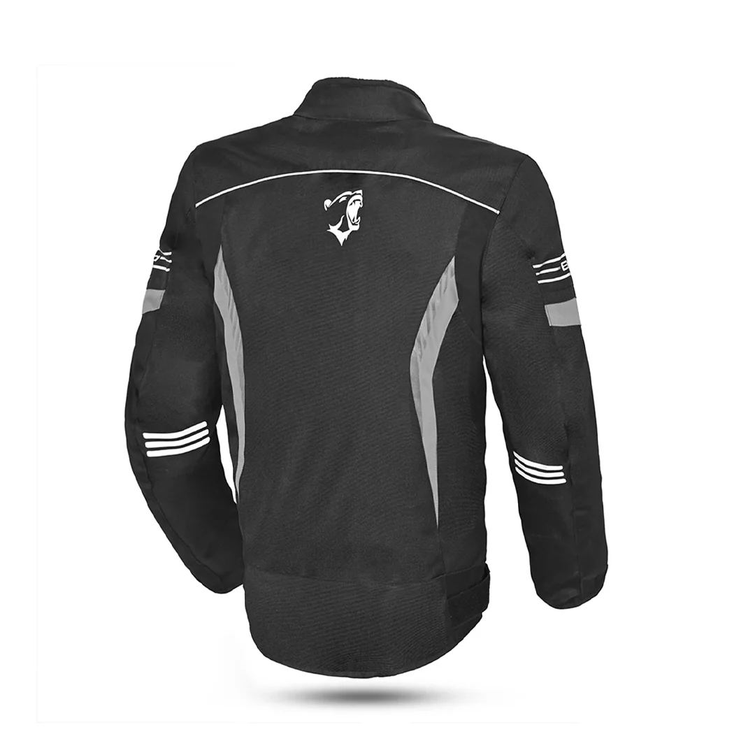 BELA BRADLEY CHAQUETA DE HOMBRE TEXTIL NEGRO GRIS - Image 3