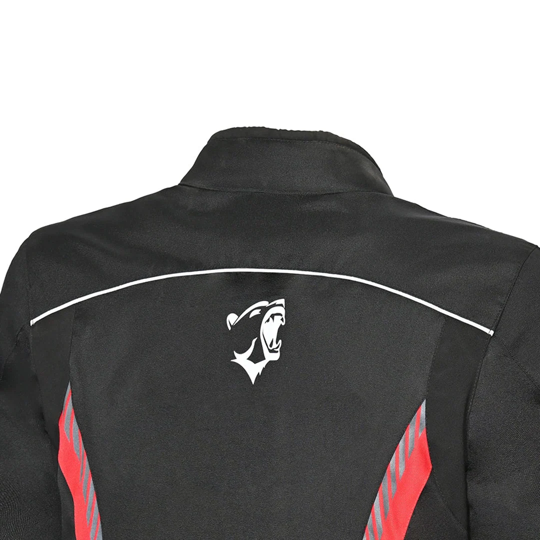 BELA BRADLEY CHAQUETA DE HOMBRE TEXTIL NEGRO ROJO - Image 6