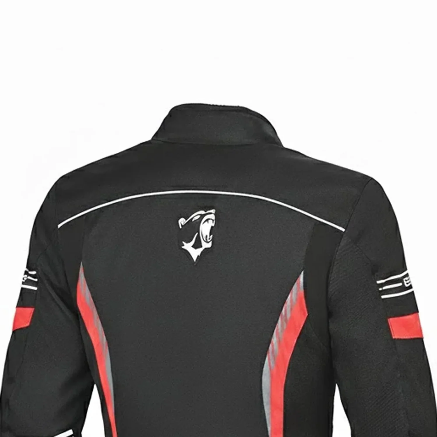 BELA BRADLEY CHAQUETA DE MUJER TEXTIL NEGRO ROJO - Image 6