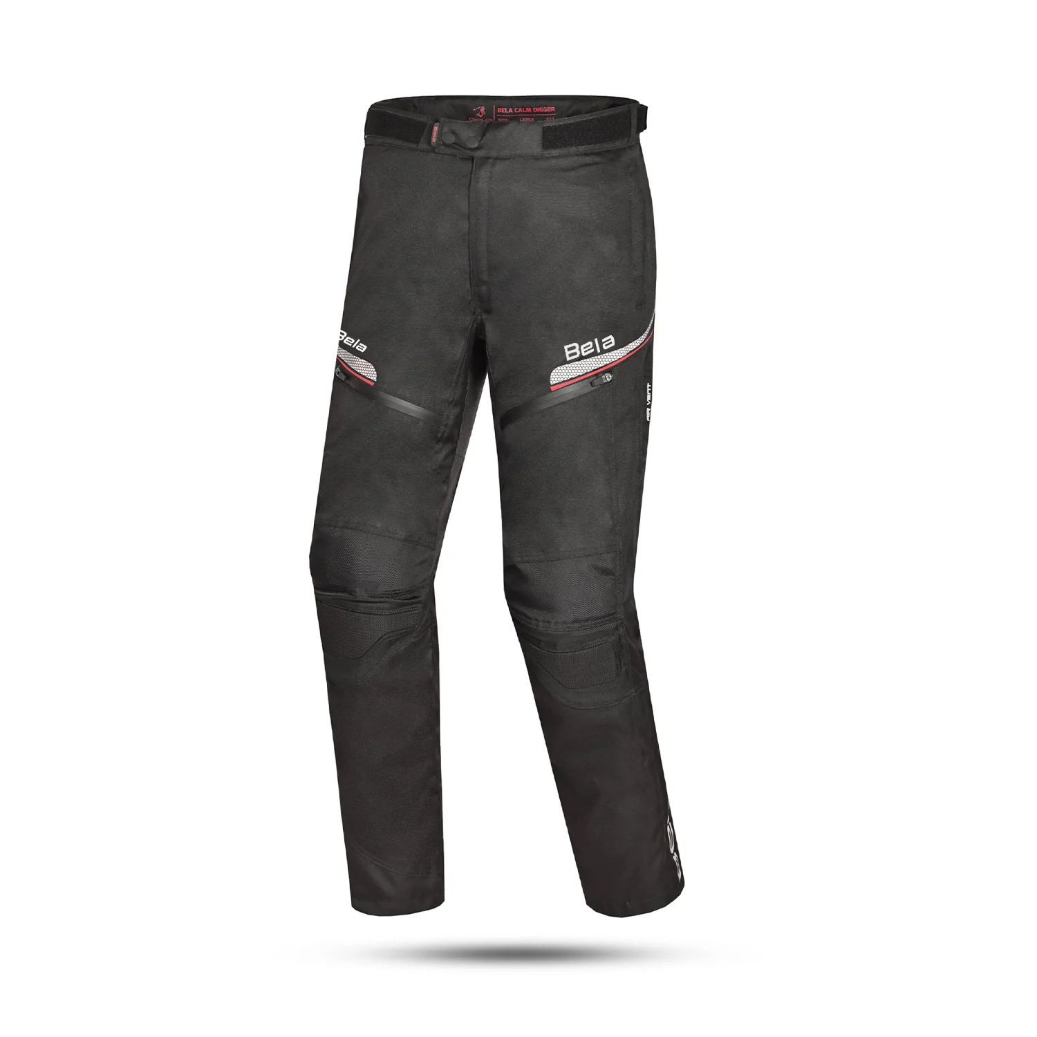 BELA CALM DIGGER PANTALON DE HOMBRE TEXTIL 30L NEGRO ROJO